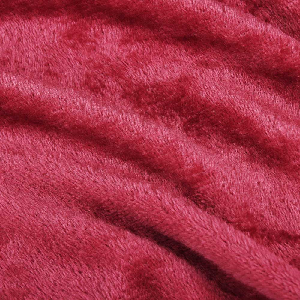 PROVANCE Плед, микрофибра, 180х200см, 180гр/м, "Баланс", ягодный MP, арт.№ 486-107