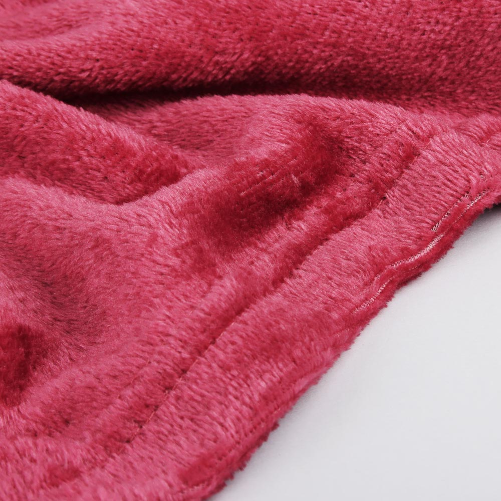 PROVANCE Плед, микрофибра, 180х200см, 180гр/м, "Баланс", ягодный MP, арт.№ 486-107