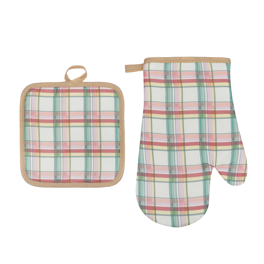 PROVANCE Ботаника Комплект прихваток 2шт, 17х17, 17х27, 100% полиэстер, 2 дизайна, арт.№ 488-190