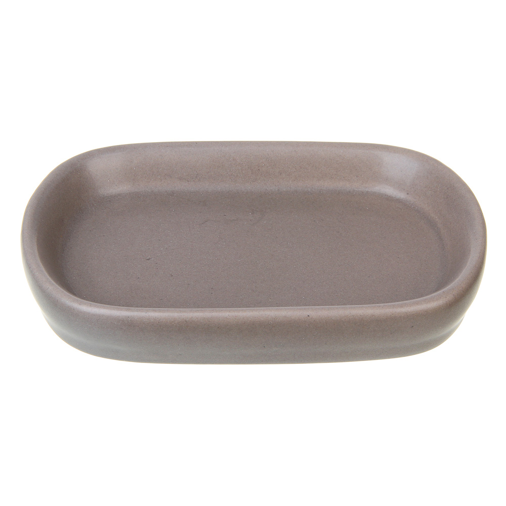 VETTA Мыльница, 13,5x8,8x2,5 см, керамика, "Космос", мокко, арт.№ 478-259