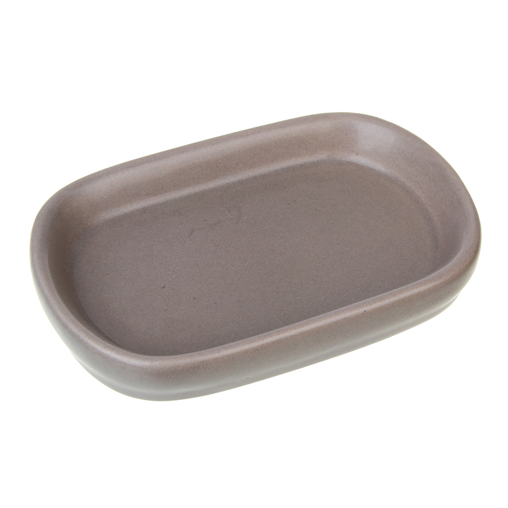 VETTA Мыльница, 13,5x8,8x2,5 см, керамика, "Космос", мокко, арт.№ 478-259