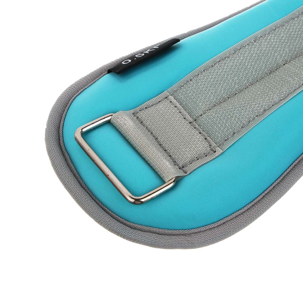 Утяжелители для ног и рук, 2шт по 0,5кг тм BY SPORT, 27x9см, неопрен, металлическая стружка, арт.№ 155-002