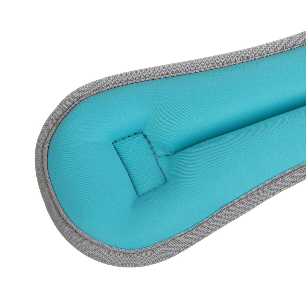 Утяжелители для ног и рук, 2шт по 0,5кг тм BY SPORT, 27x9см, неопрен, металлическая стружка, арт.№ 155-002