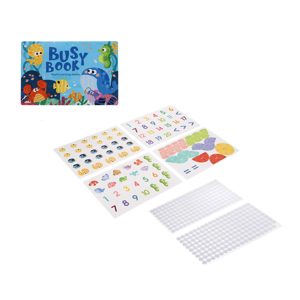 Развивающие карточки на липучках "Обо всем на свете", картон, 21х14,5х1,5cм, 3 дизайна, арт.№ 889-100