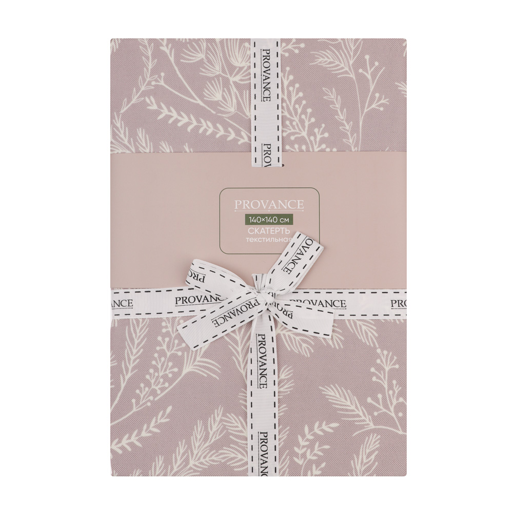 PROVANCE Кантри Скатерть текстильная, 140x140см, 100% полиэстер, арт.№ 435-186