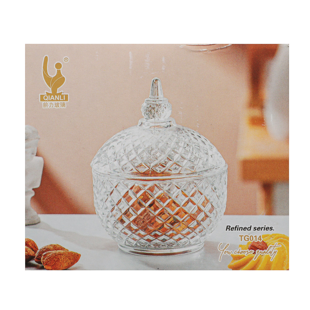 Сахарница стекло 9.5x12см, арт.№ 878-595