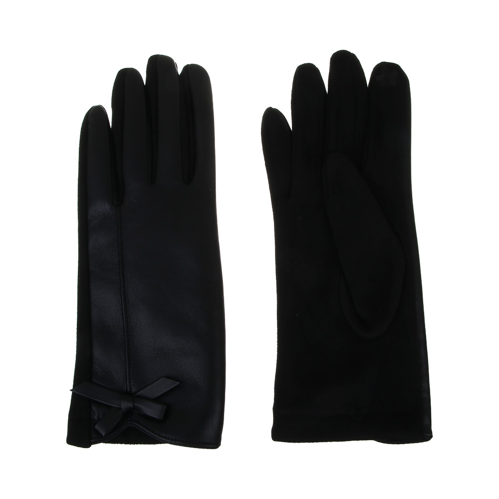 GALANTE Перчатки женские контактные, р.18-20, 100% полиуретан, черные, ОЗ25-10, арт.№ 363-426