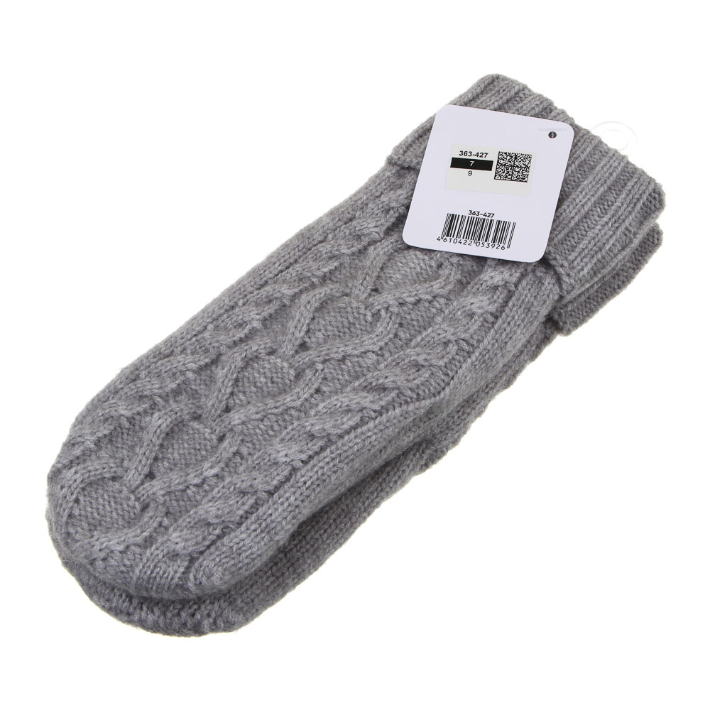 GALANTE Варежки женские, р.18-20, 30% полиамид, 30% акрил, 40% полиэстер, цвета в ас-те, ОЗ25-11, арт.№ 363-427