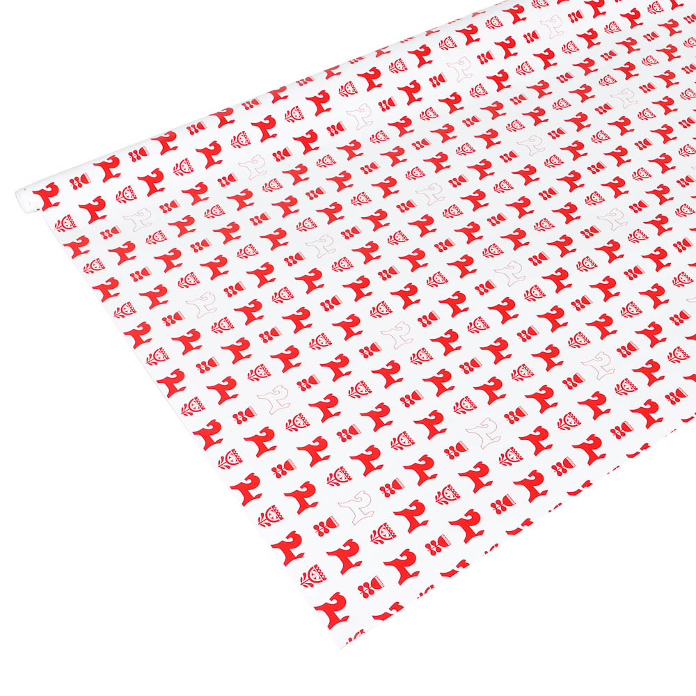 Бумага тм СНОУ БУМ подарочная, 70x100 см, 70 г односторонняя, 6 диз., арт.3, арт.№ 570-080