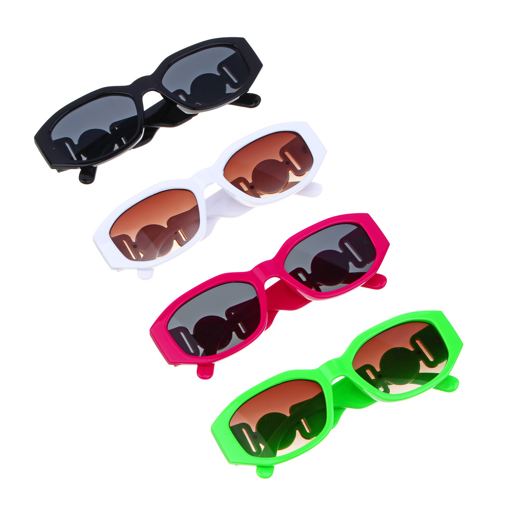 GALANTE Очки солнцезащитные взрослые в чехле, пластик, металл, 148x38мм, 4 цвета, ОС23-17, арт.№ 304-472