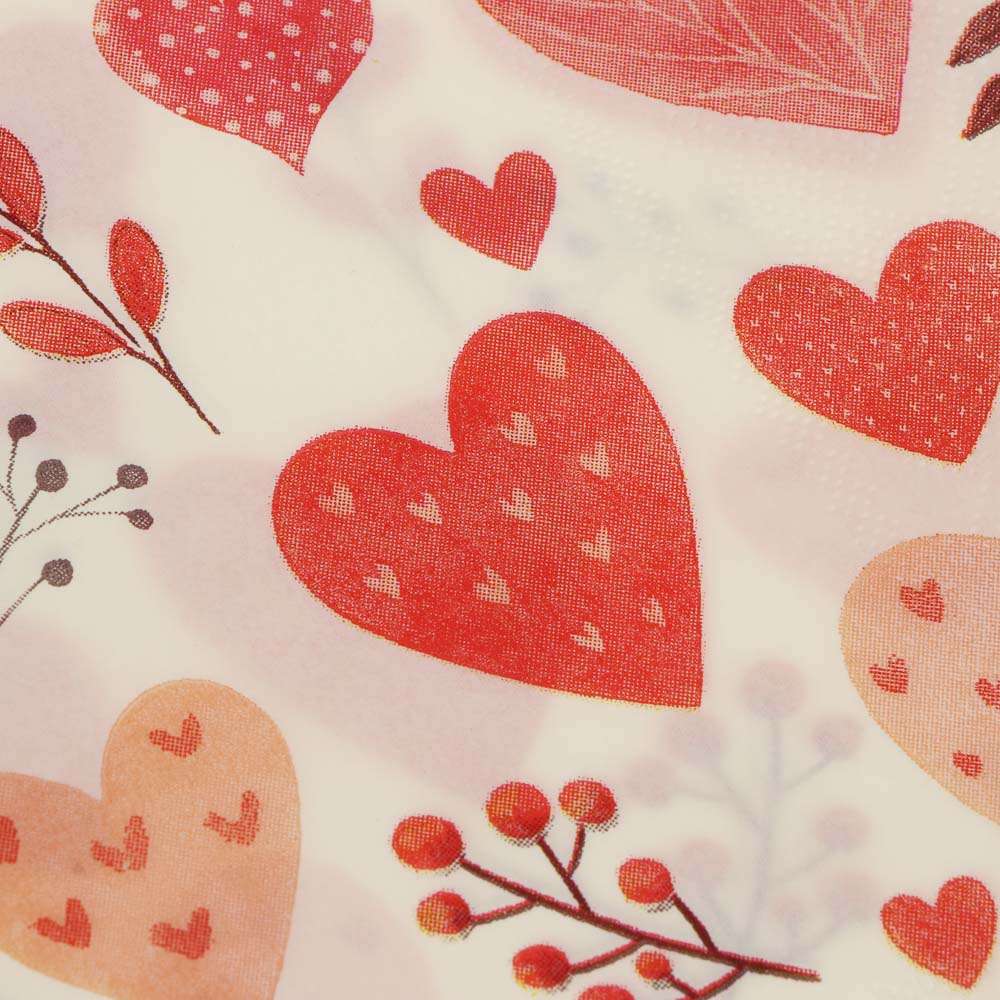 Набор салфеток бумажных, 33x33 см, 12 шт, арт.№ 530-464