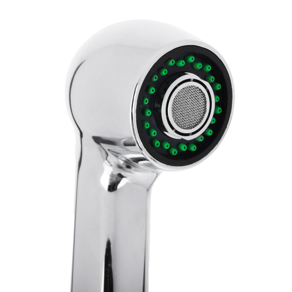 СоюзКран Смеситель для кухни, выдвижной излив, керам. картридж 40мм, хром, цинк, SK01-E119, арт.№ 567-054