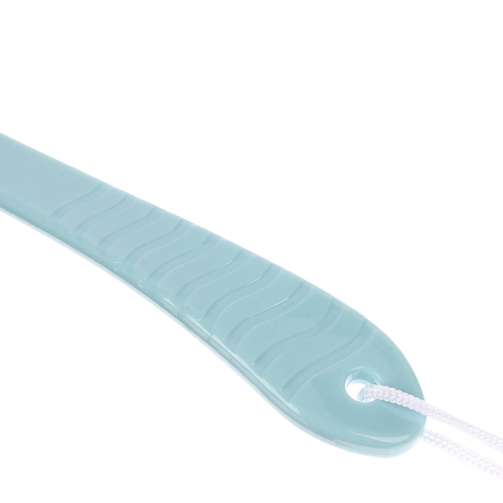 Мочалка банная тм ЮL с массажным эффектом с ручкой, полиэтилен, пластик, 41,5см, 3 цвета, МС24-05, арт.№ 361-149