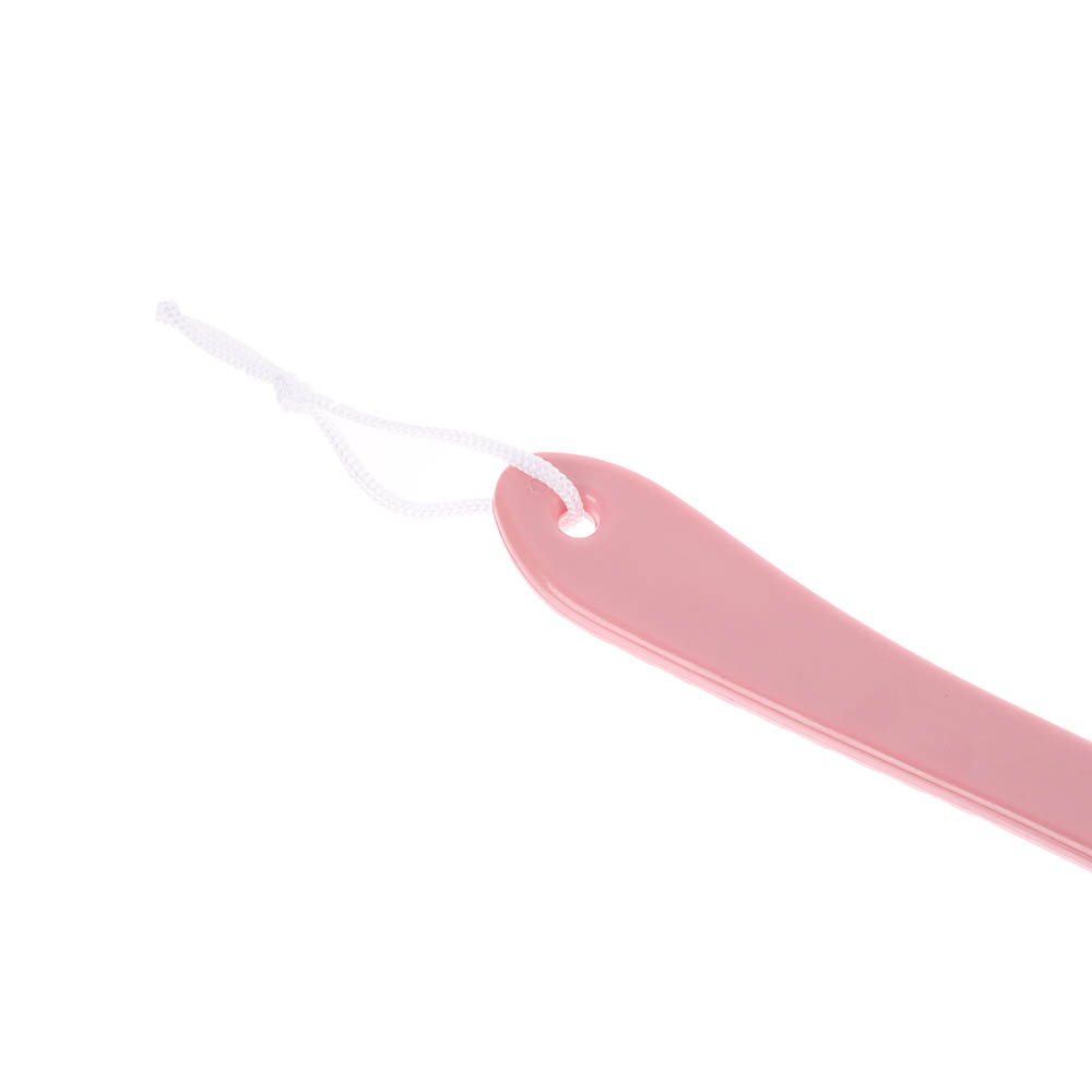 Мочалка банная тм ЮL с массажным эффектом с ручкой, полиэтилен, пластик, 41,5см, 3 цвета, МС24-05, арт.№ 361-149