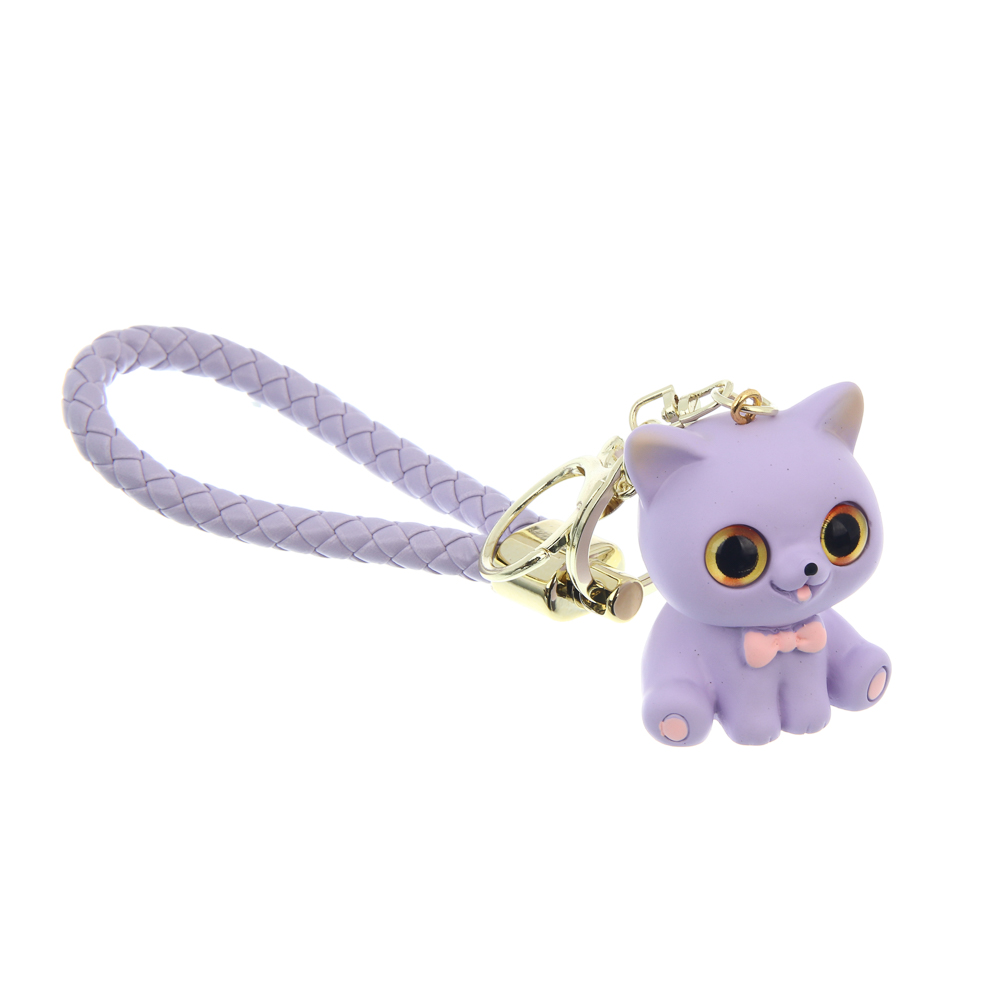 Подвеска брелок тм ЮL Мой питомец, пластик, металл, 4-5 см,  4 дизайна, арт.№ 334-141