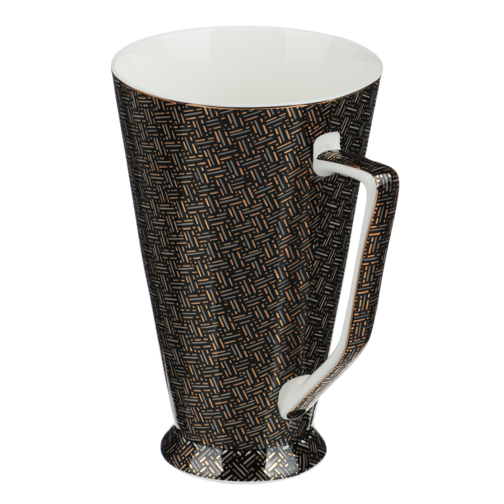 MILLIMI Гармония браун Кружка 450мл, костяной фарфор, арт.№ 802-439