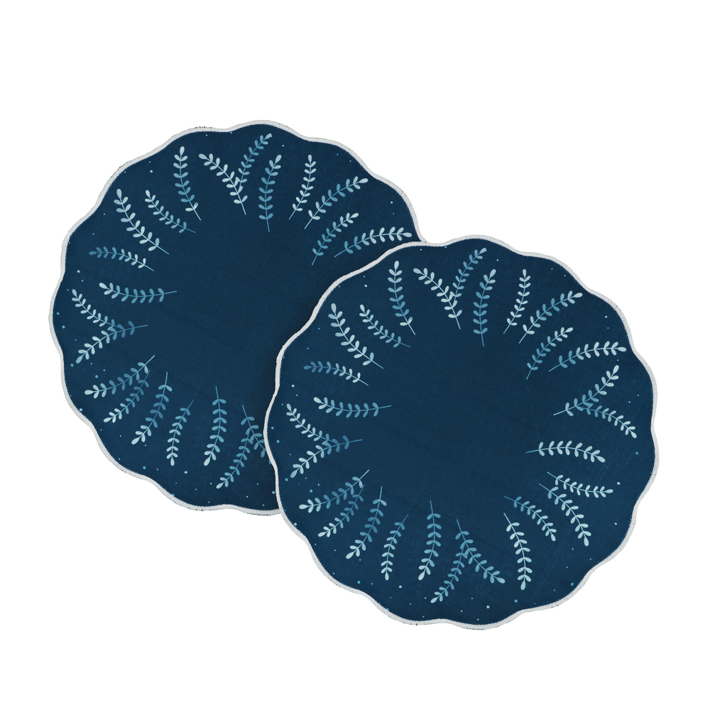 PROVANCE Нордик Салфетки сервировочные, 2шт в комплекте, 38см, 100% полиэстер, 2 дизайна, арт.№ 492-285