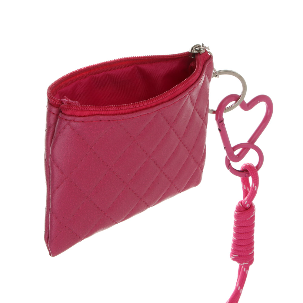 Подвеска паракорд с мини сумочкой на брелоке тм ЮL, ПУ, нейлон, пластик, 10,5х8 см, 3 цвета, арт.1, арт.№ 334-143