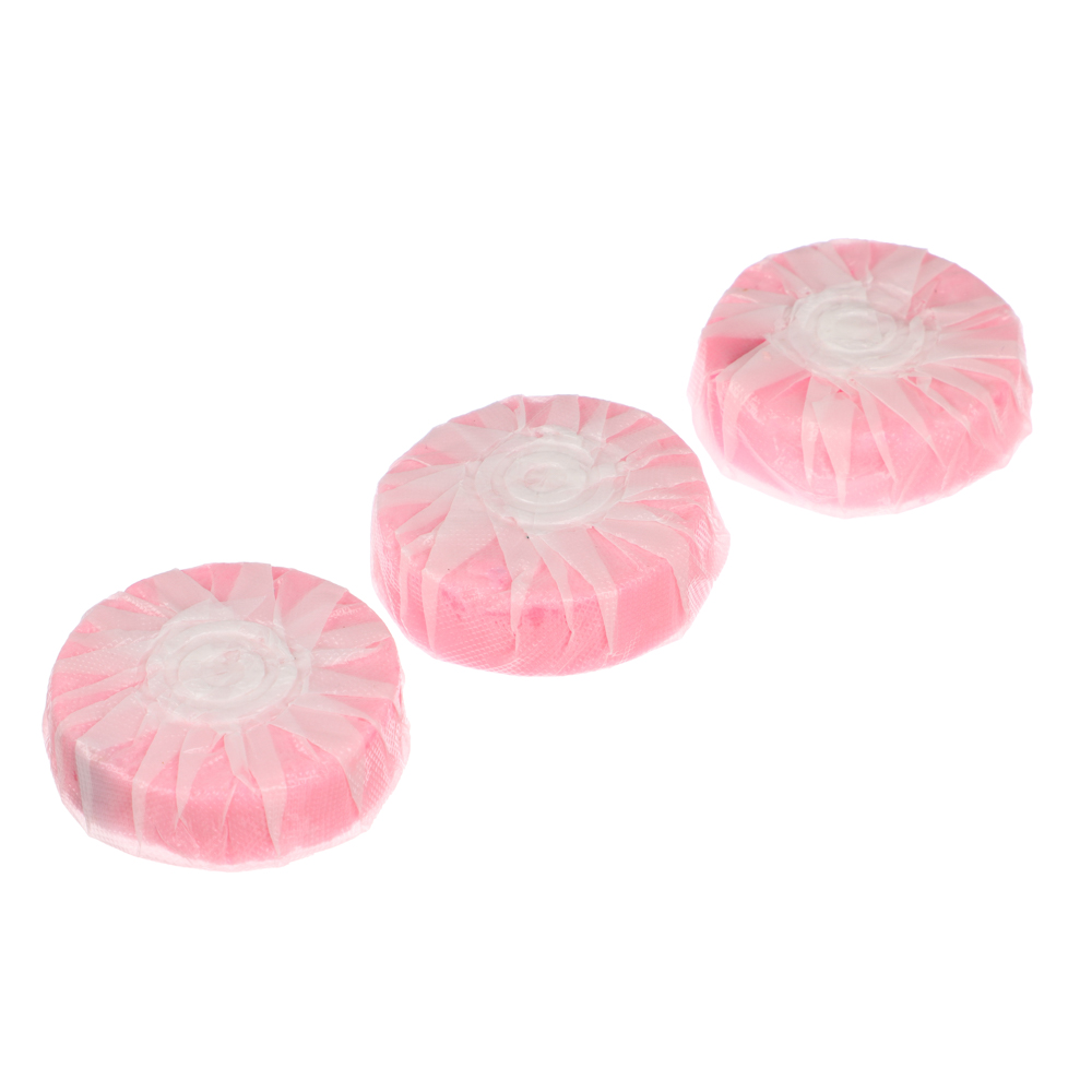 NEW GALAXY Освежитель таблетка для сливного бачка унитаза, 3шт x 30 г, бабл гам, лаванда, арт.№ 778-153