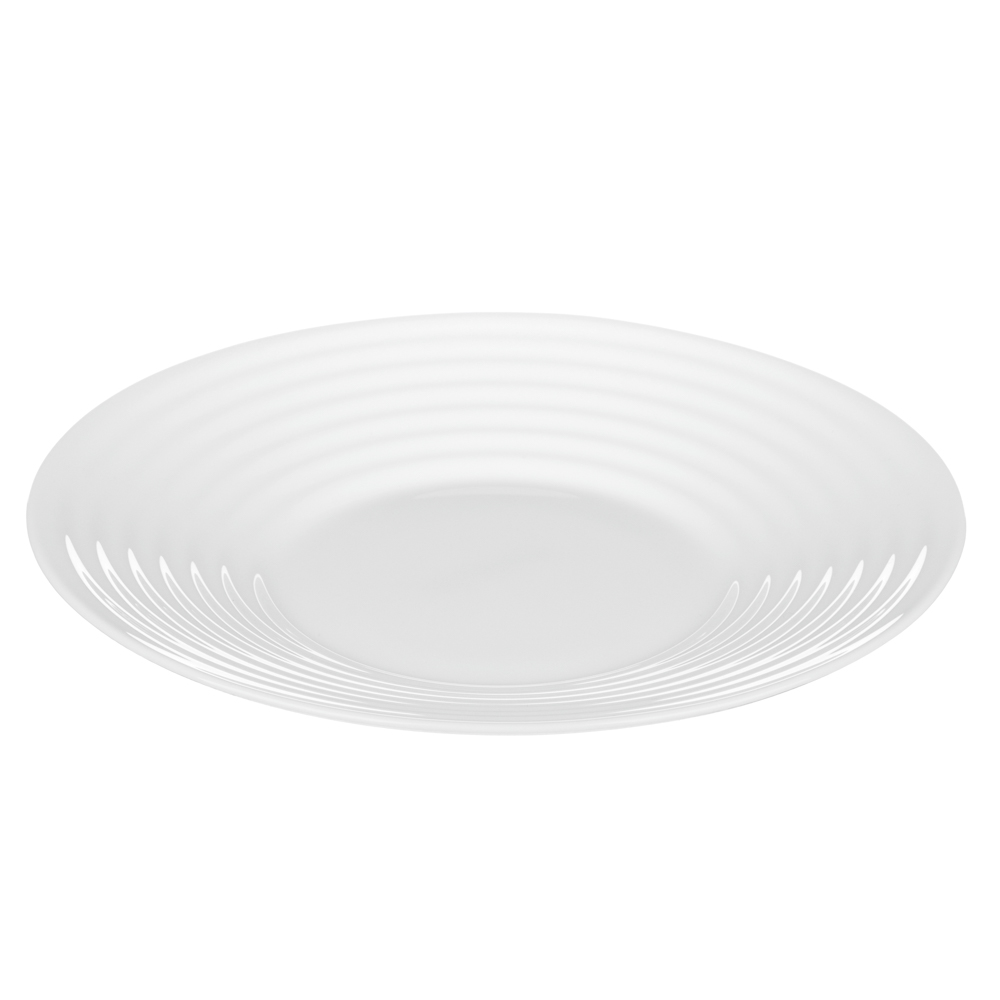 MILLIMI Бароло Тарелка закусочная 19см белая опаловое стекло, арт.№ 818-370