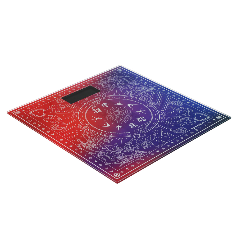 BY Весы напольные электронные LIMITED EDITION, ЖК-дисплей, макс. нагр. до 180кг, 28х28х0,5см, арт.№ 252-051