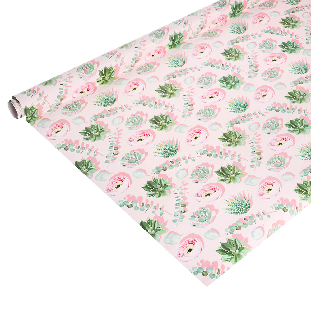 Бумага упаковочная, 70х100см, в ассортименте, арт.№ 507-977