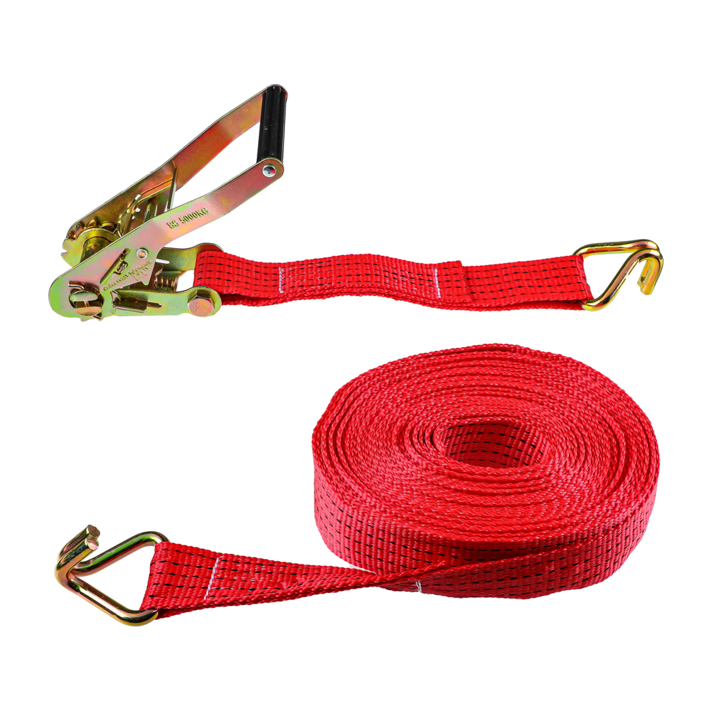 ЕРМАК / NG Стяжка груза с храповиком 230мм, 12м, шир.ленты 55мм, 5000/10000кг, арт.№ 746-034