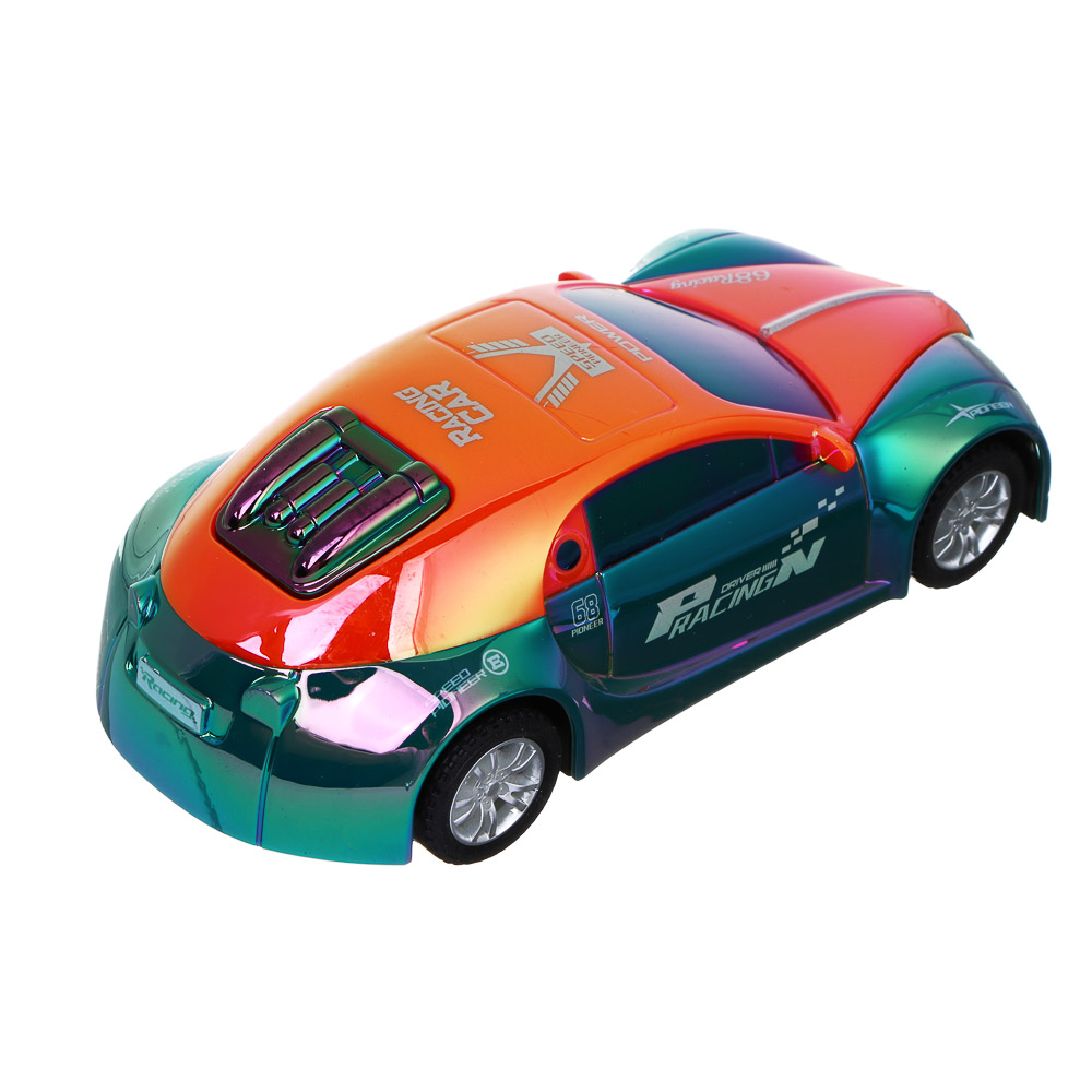 ИГРОЛЕНД Машина "Городской дрифт", инерция, свет, звук, 3хLR41, ABS, 14х6,4х4,4 см, 6 диз, арт.№ 292-456