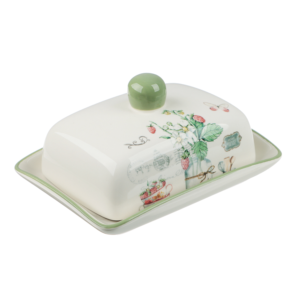 MILLIMI Земляника Масленка, 17х12x8см, керамика, арт.№ 824-197