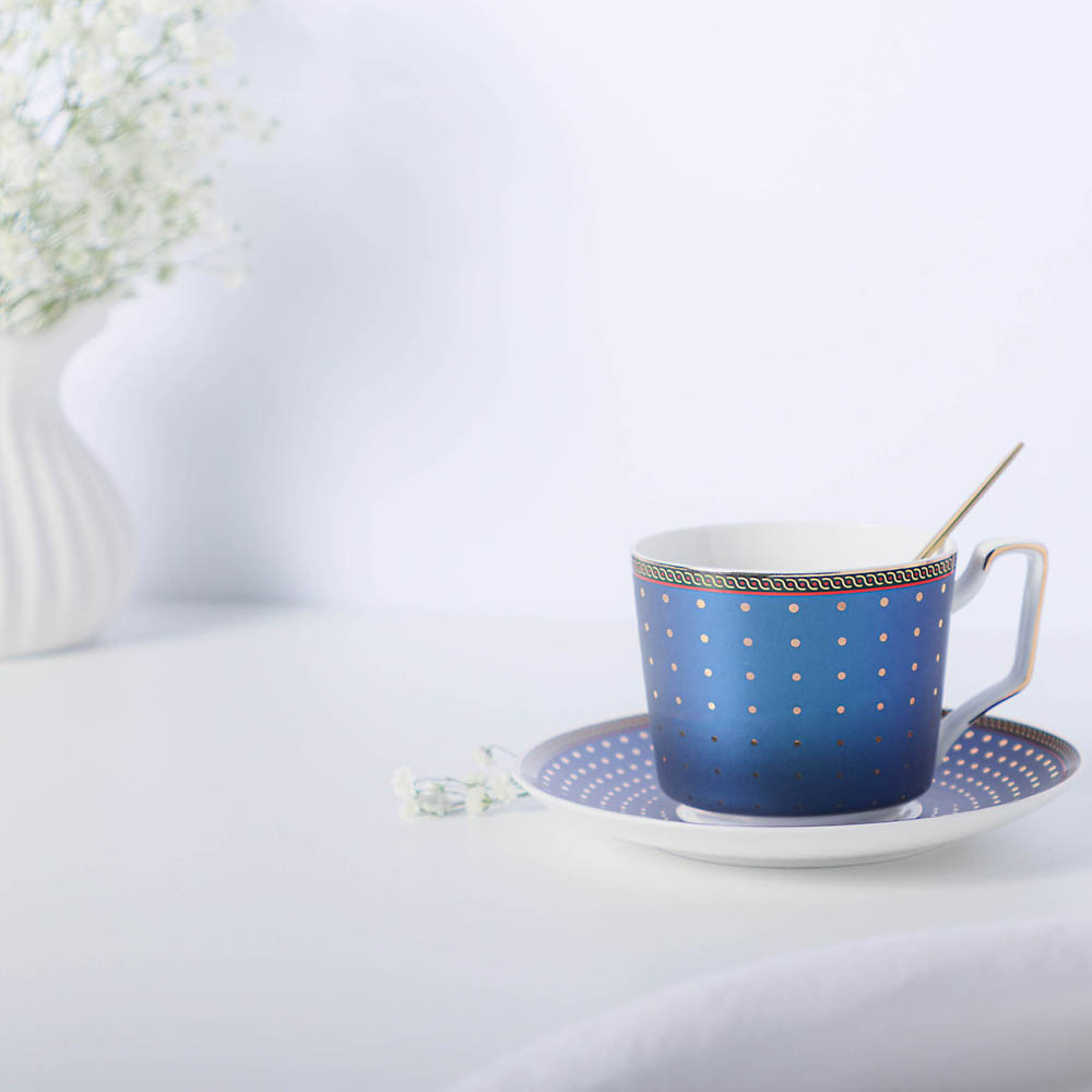 MILLIMI Твинс Набор чайный 2 пр., 300мл, 15см, костяной фарфор, микс 2 цвета, арт.№ 802-428