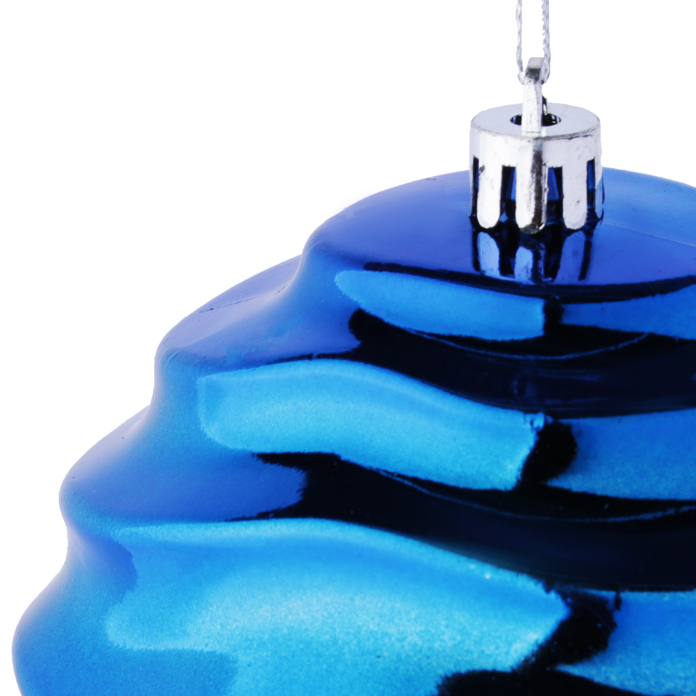 СНОУ БУМ Шар с декором 10см, пластик, 1 шт, ассортимент дизайнов, пакет, арт.№ 373-252