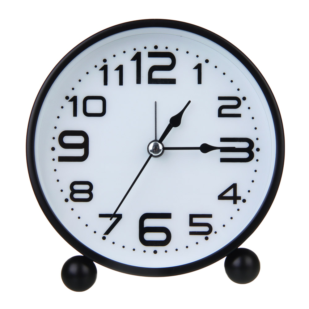 LADECOR CHRONO Будильник, 11x4,2x11см, 1xАА, металл, арт.2, арт.№ 529-034