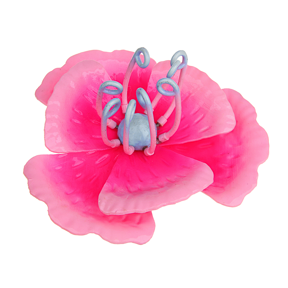 INBLOOM Фигурка на стержне Цветок 12,5х12,5х64см, металл, пластик, арт.№ 153-008