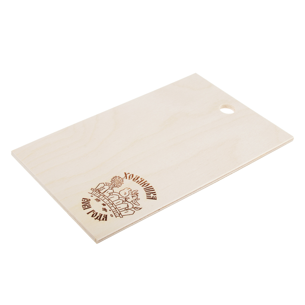 Доска разделочная из фанеры, 14х24х0,6см, "Символ года", арт.№ 820-033