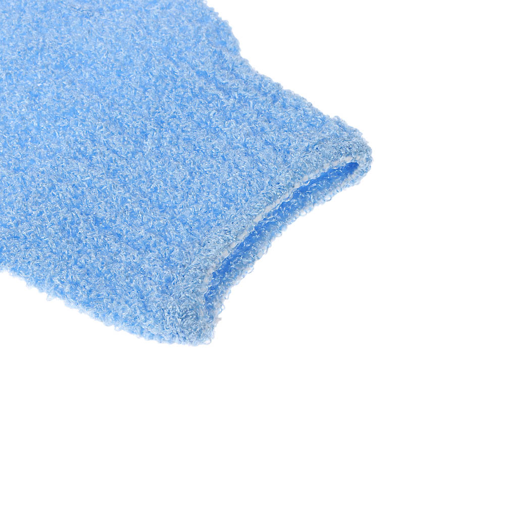 Мочалка перчатка тм ЮL с отшелушивающим эффектом, полиэстер, 18см, 5 цветов, МС24-06, арт.№ 361-150