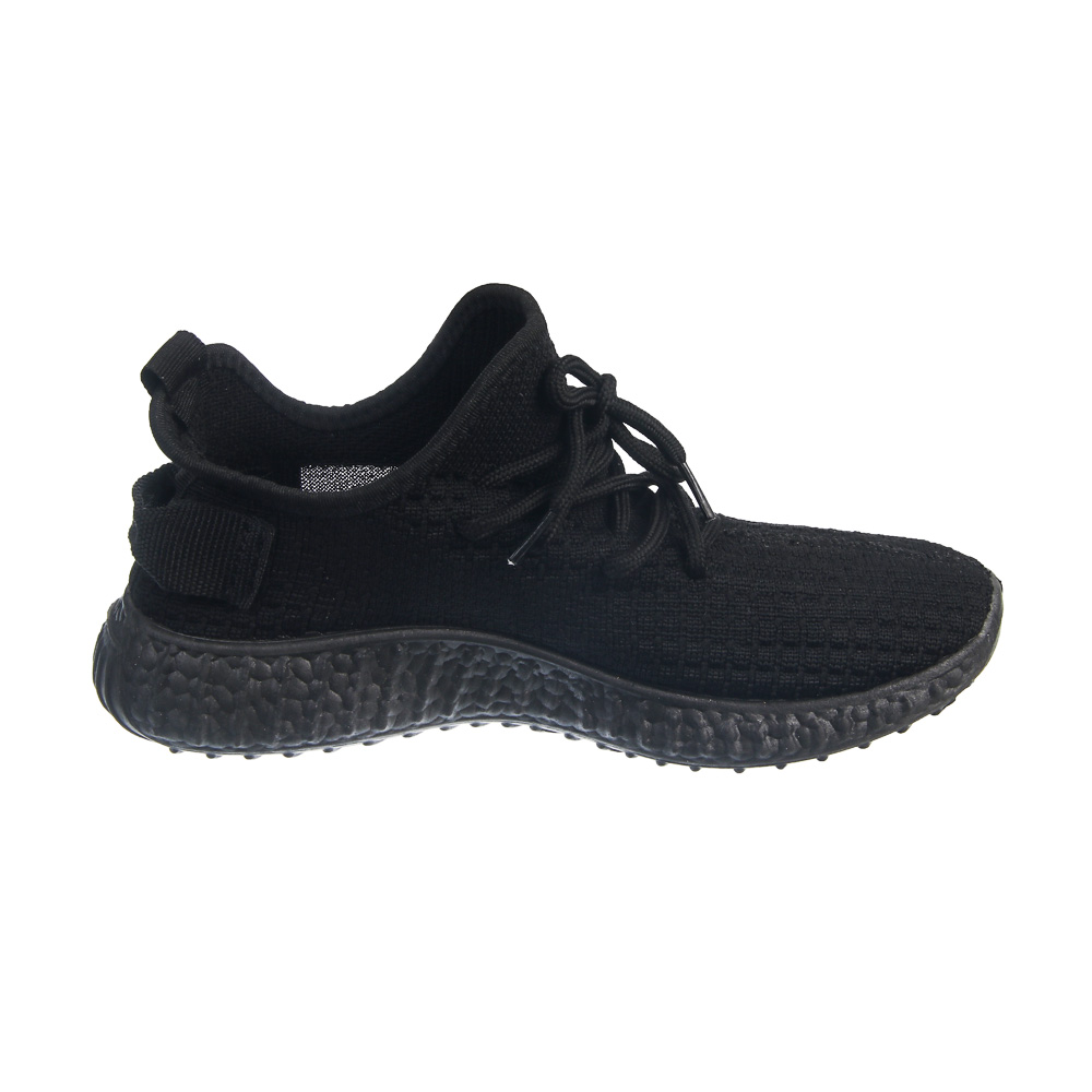 Кроссовки спортивные, р. 39, черные, полиэстер, ПВХ, арт.№ 299-303