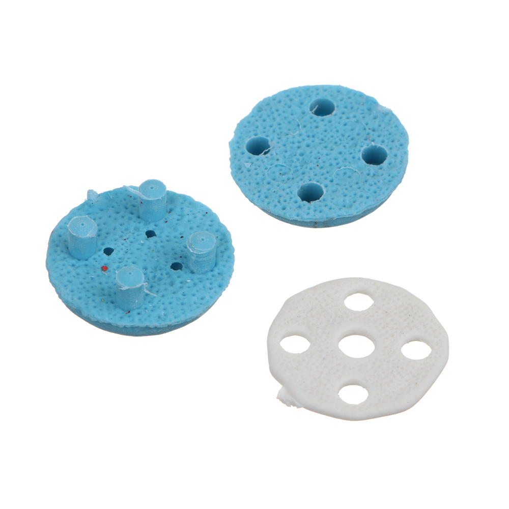 Ластик фигурный в форме макаруна, ТПР, 6 цветов, 2,8х2,8х1,5 см, арт.№ 607-049