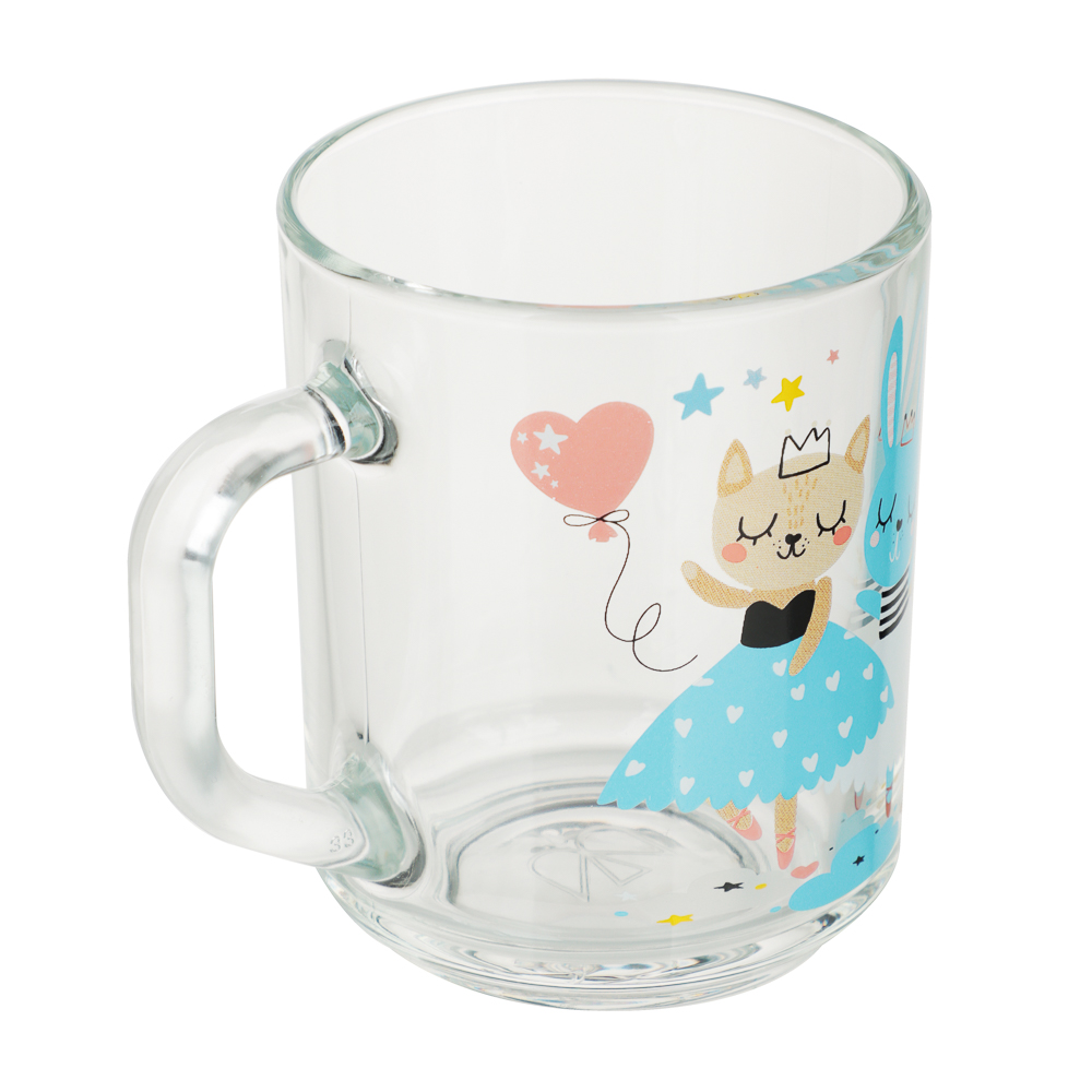 Набор для завтрака "Балерины", 3 предмета: кружка 200мл, салатник 12,7см (0,46л), тарелка 19,6см, арт.№ 829-231