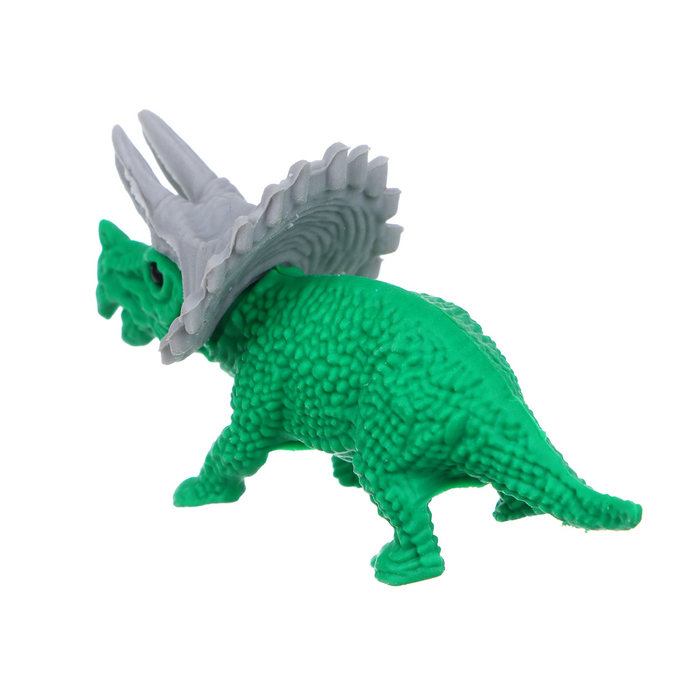 Ластик фигурный в форме динозавров, 4 дизайна, ТПР, арт.№ 576-052