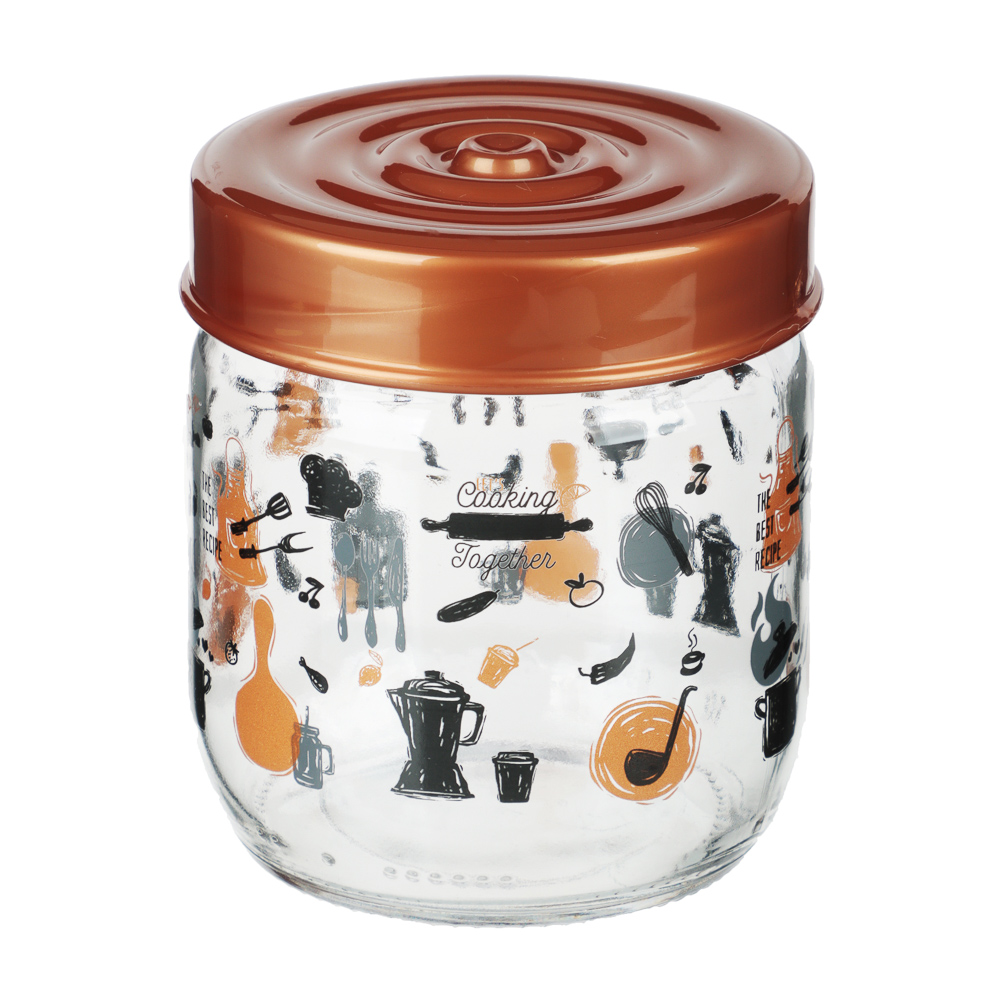 HEREVIN Китчен Банка для сыпучих продуктов, стекло, 425мл, 171341-873, арт.№ 828-288