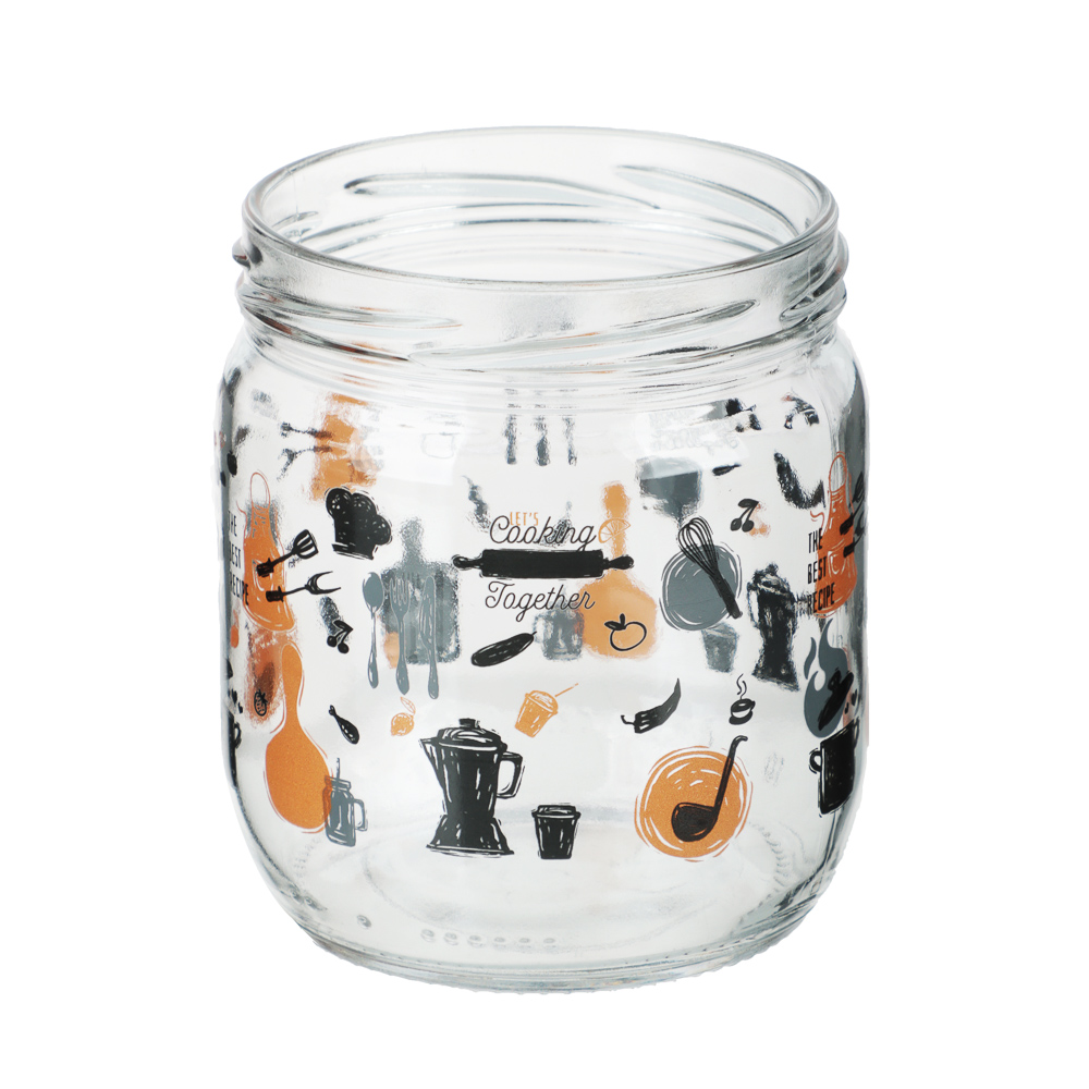 HEREVIN Китчен Банка для сыпучих продуктов, стекло, 425мл, 171341-873, арт.№ 828-288
