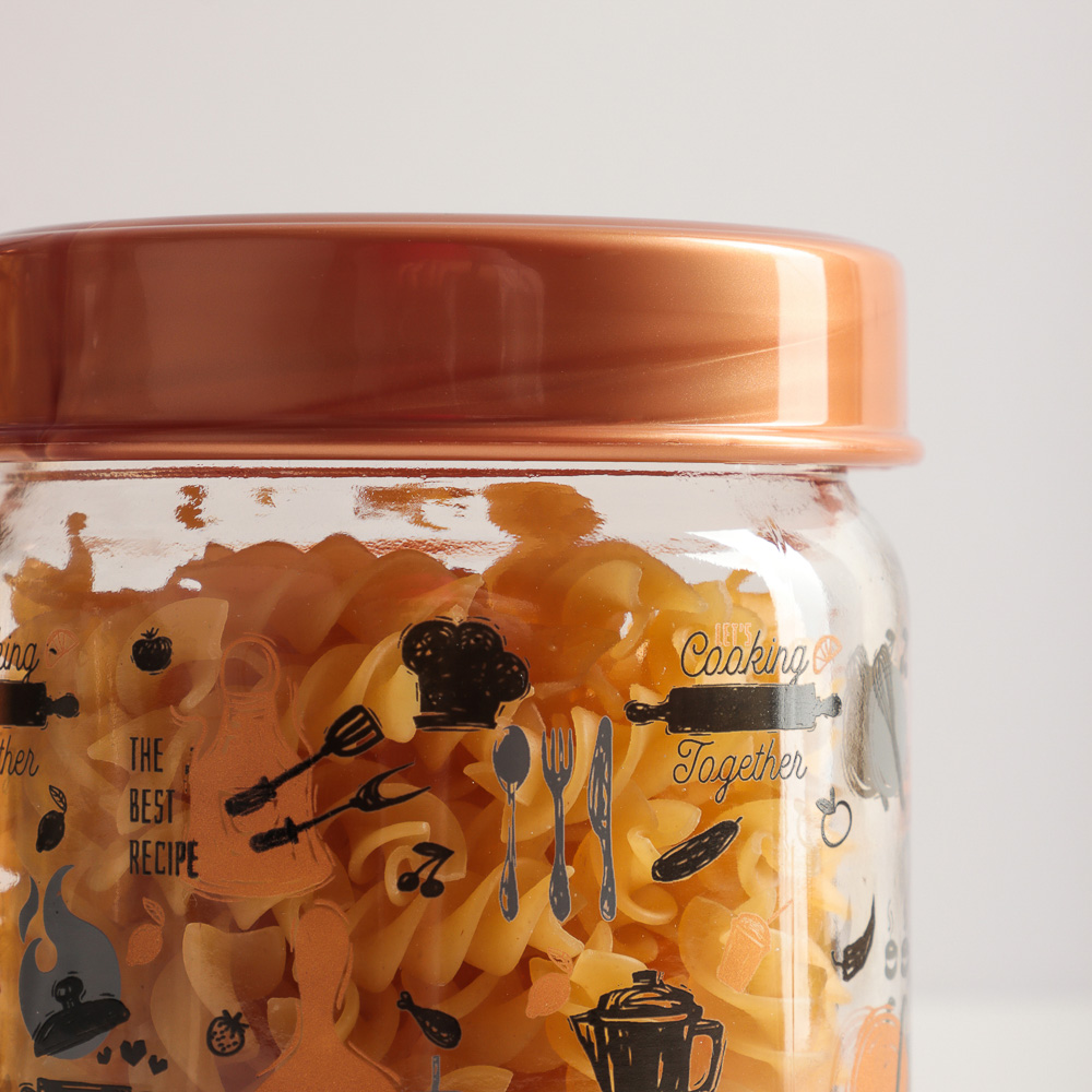 HEREVIN Китчен Банка для сыпучих продуктов, стекло, 425мл, 171341-873, арт.№ 828-288