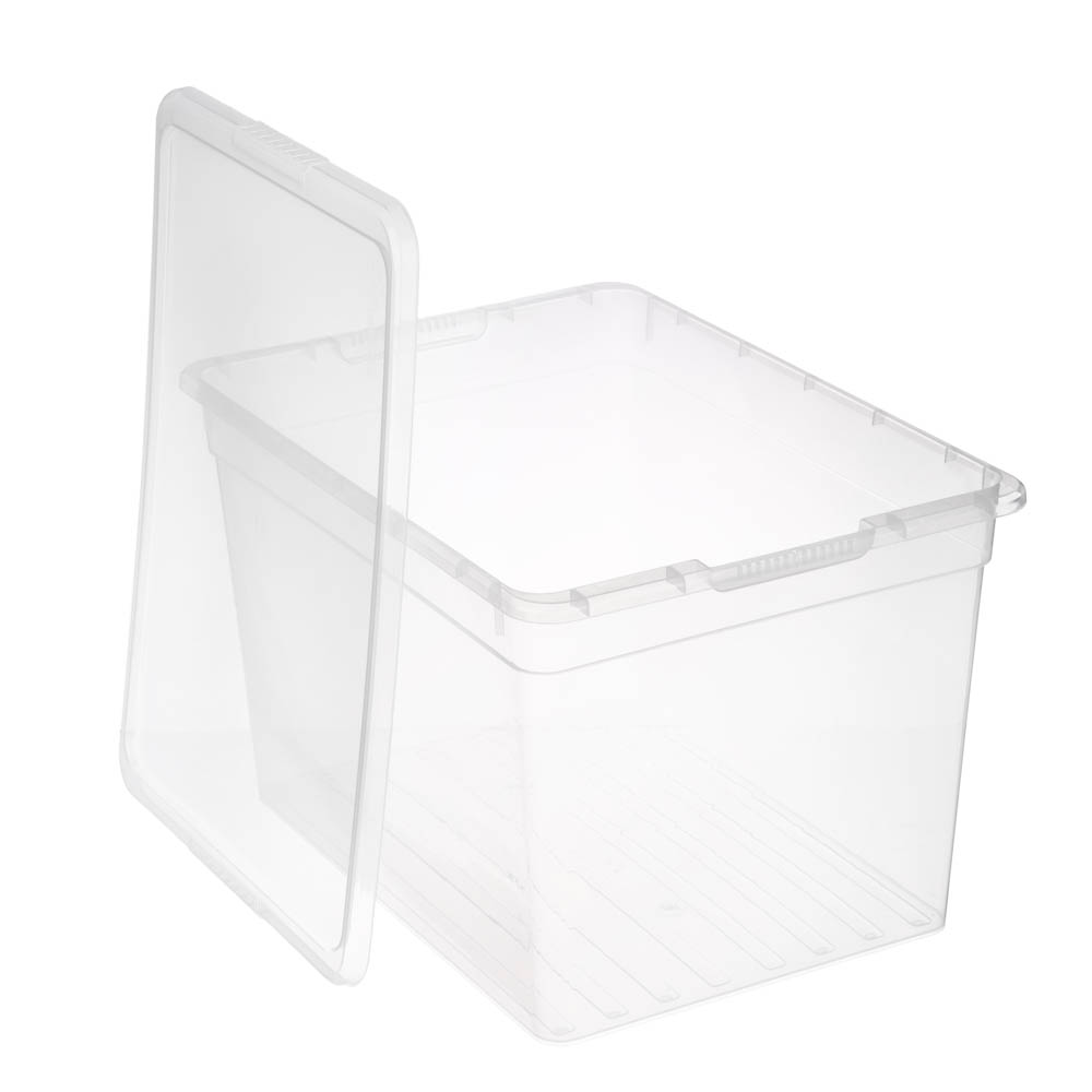 Контейнер для хранения с крышкой, 39,5х29х24,5см, 20л, арт.№ 457-671