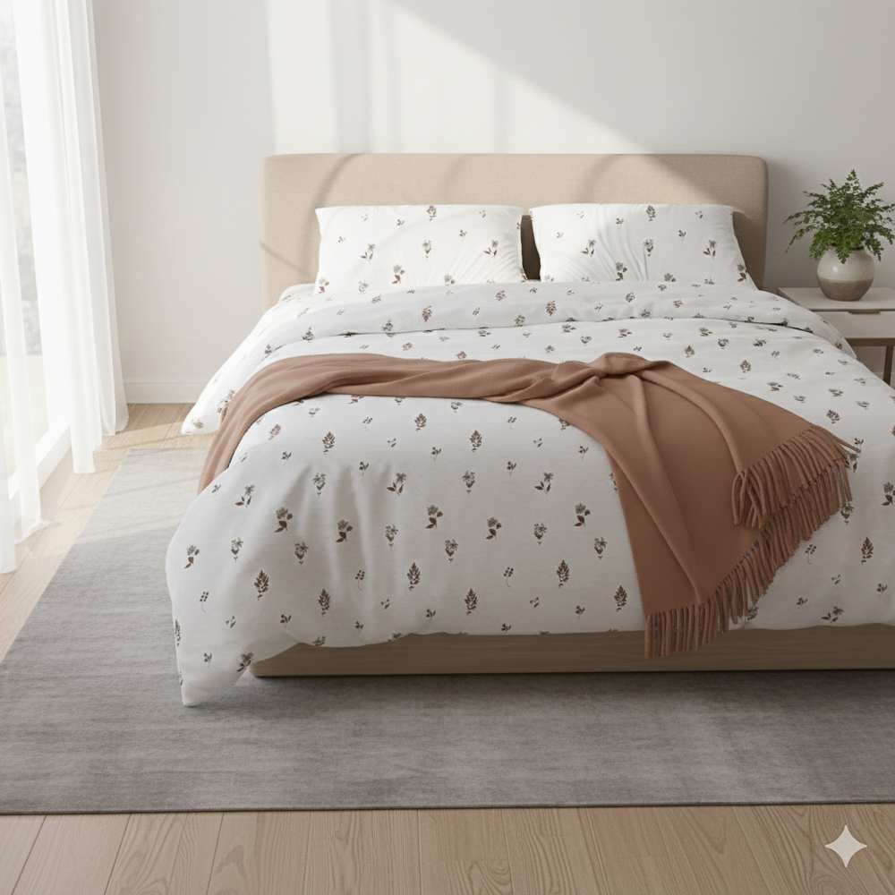 Комплект постельного белья евро (4 предмета) тм PROVANCE Сенса поплин, 100% хлопок, арт.№ 421-412