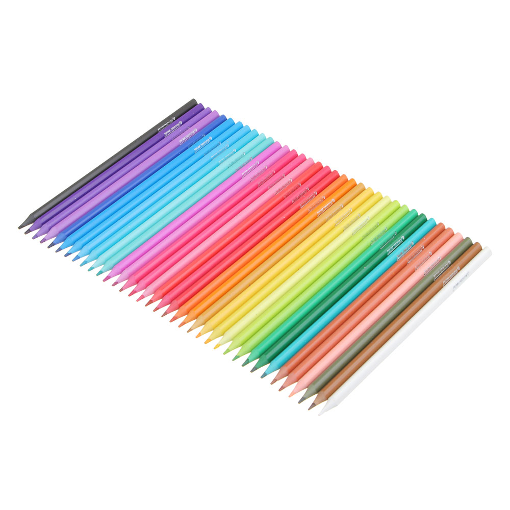 BY Русские Супергерои Карандаши 36цв., 3-хгран., коробка-подставка со съем.верхом, "Джуниор", арт.№ 801-031