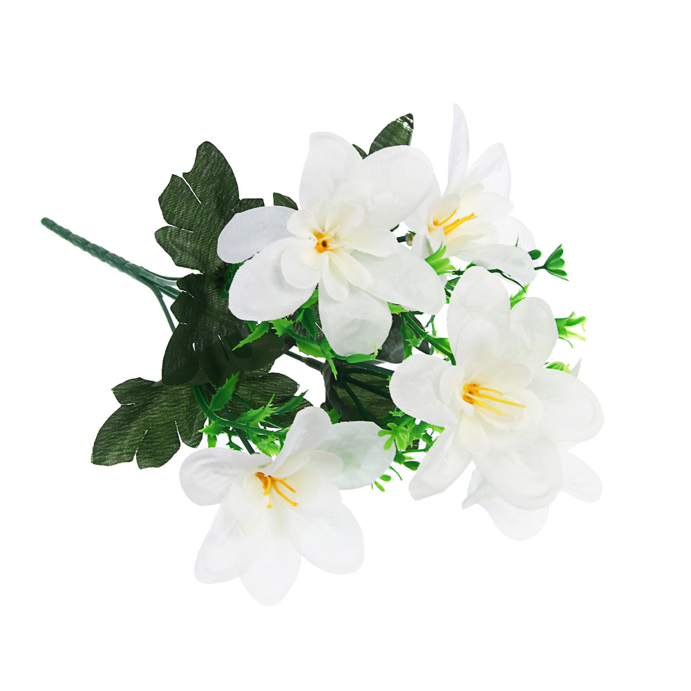 Букет искусственных цветов тм LADECOR настурция галант, длина 30 см, арт.№ 426-023