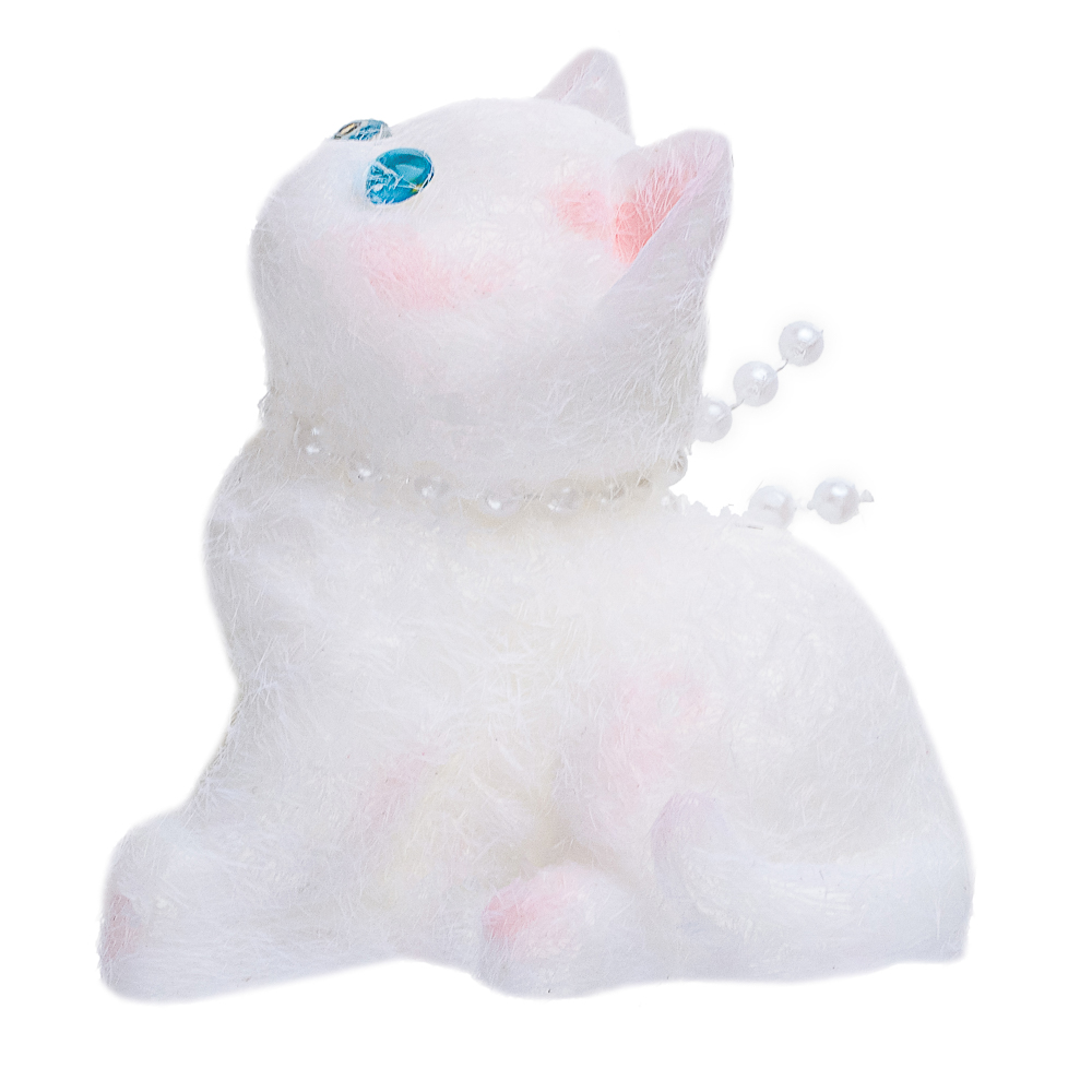 Игрушка Сквиш антистресс "Котик с милыми глазками", TPR, 13х15х4,5см, 2 дизайна, арт.№ 297-145