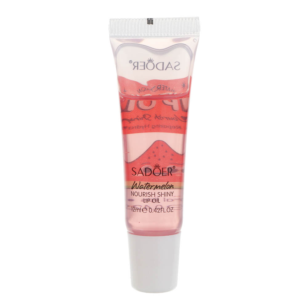 Масло для губ увлажняющее с ароматом арбуза тм Sadoer, 12мл, арт.№ 022-216