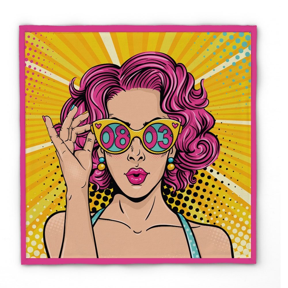 PROVANCE Ботаника Салфетка 8 марта 28х28см, 100% полиэстер, 6 дизайнов, арт.№ 488-193