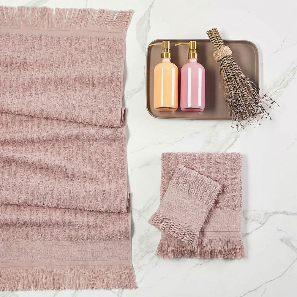 PROVANCE Ботаника Комплект полотенец махровых, 400г/м, 100% хлопок, 30х50, 50х90, 70х130, 6 цветов, арт.№ 488-194